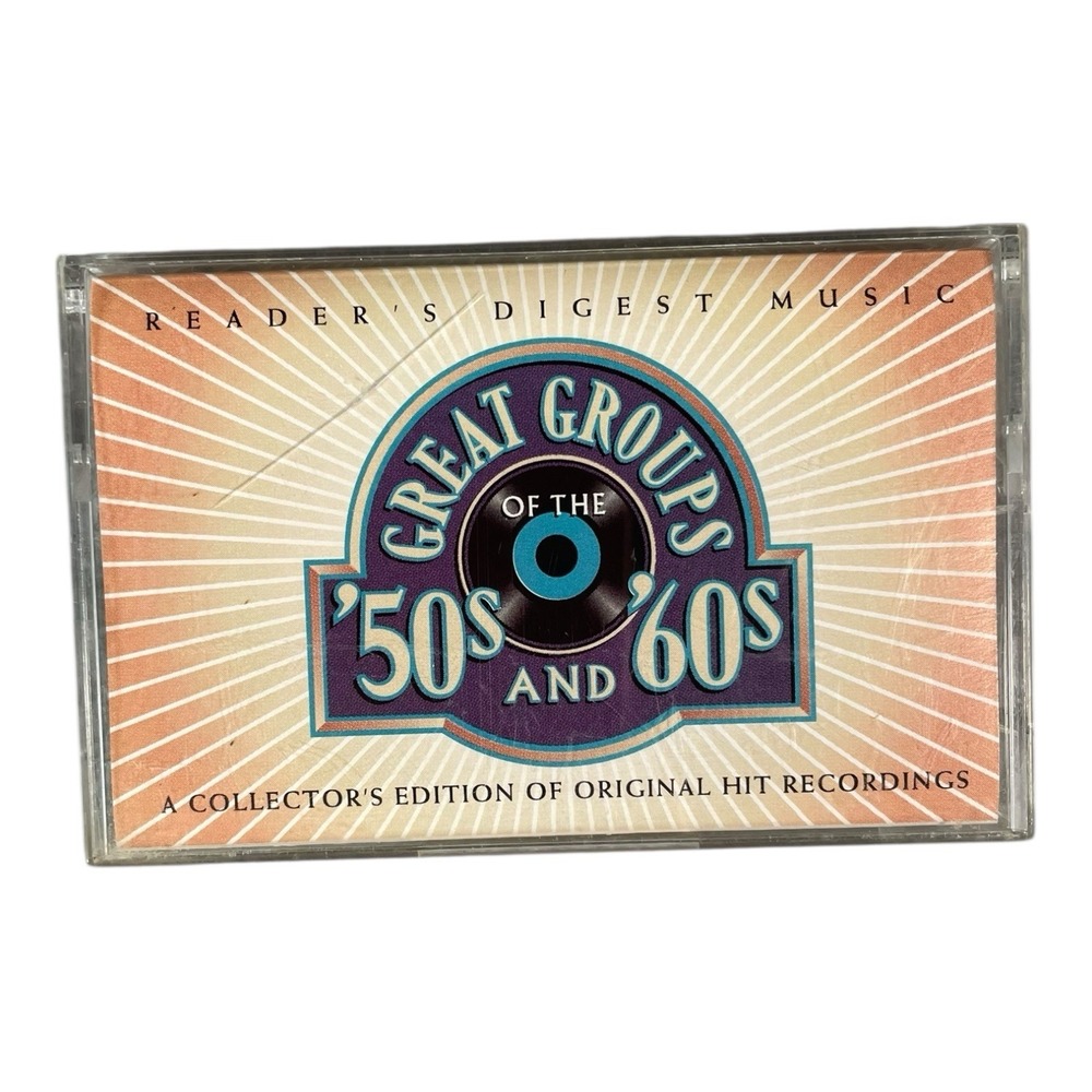 Great Groups Of The 50's And 60's Cassette Tape Three